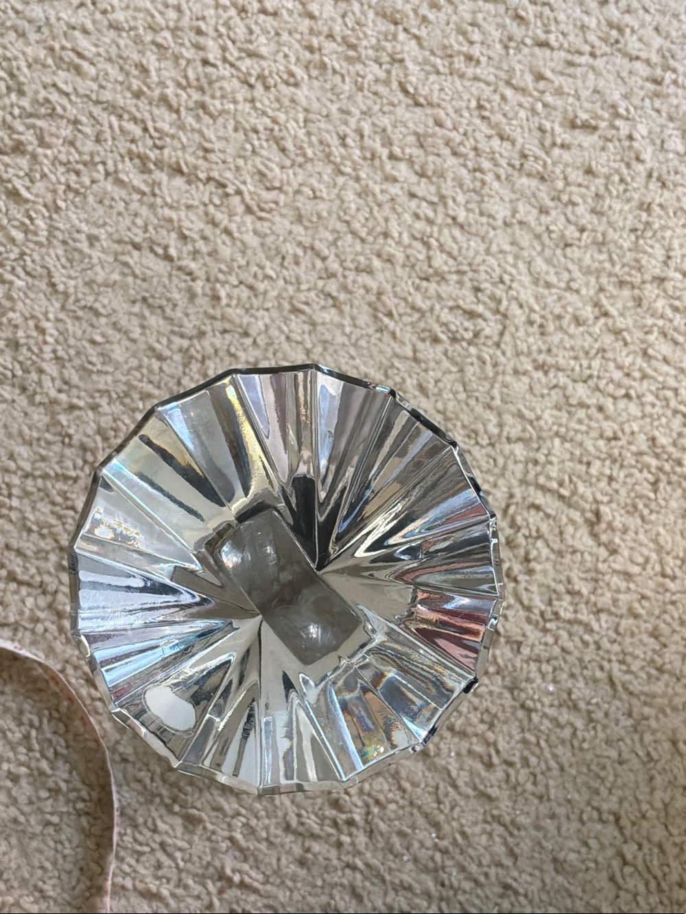 Clear Crystal Single-Stem Candle Holder - Elegant Home Accent - Picture 6 of 7